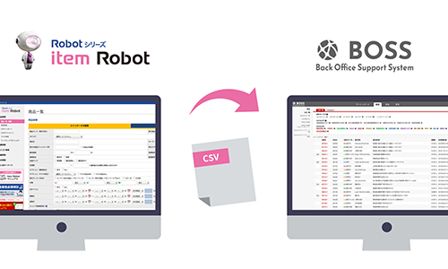 item Robotを利用して、BOSSへの商品登録・マッピングが簡単にできるようになりました！