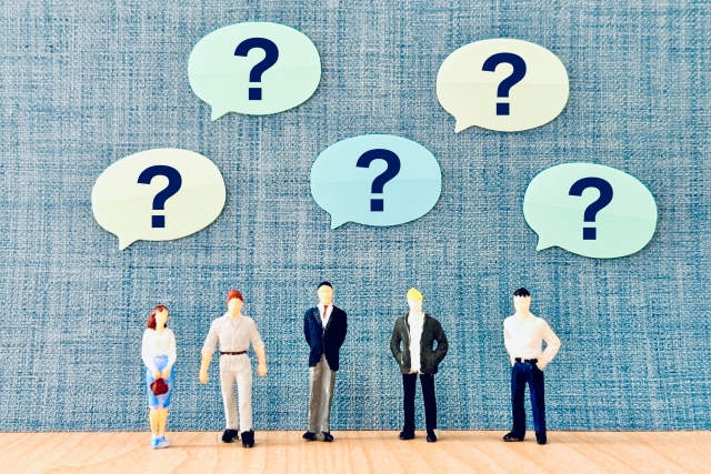 人が疑問に思っているイメージ画像