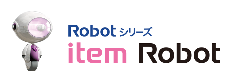 ハングリード株式会社が提供する、robotシリーズのitem Robotのロゴになります。
