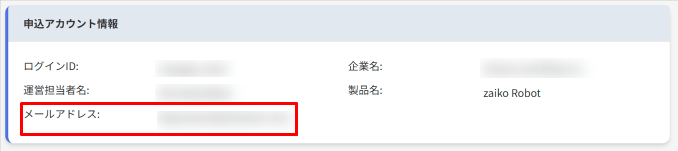 メールアドレス